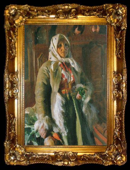 framed  Anders Zorn Mona, ta009-2